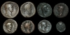 Roman Empire - Eight Early Bronzes