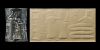 Akkadian Cylinder Seal with Gods