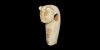 Ivory Cat-Head Finial
