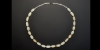 Style Milky White Jade Necklace with Spacers