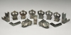 Silvered Bronze Chariot Fittings