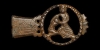 Bronze Figural Strap End