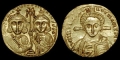 Byzantine - Justinian II and Tiberias - Solidus