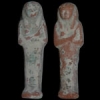 Egypt - Two Clay  Shabtis