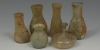 Roman - Group of 6Six Glass Bottles and Phials