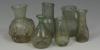 Roman - Group of Six Glass Bottles and Phials