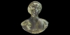 Bronze Mercury Bust Mount