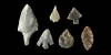 English and European Flint Arrowhead Group