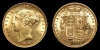 Victoria - Gold London Half Sovereign - 1885