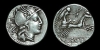 Roman Republic - L. Rutilius Flaccus - Denarius