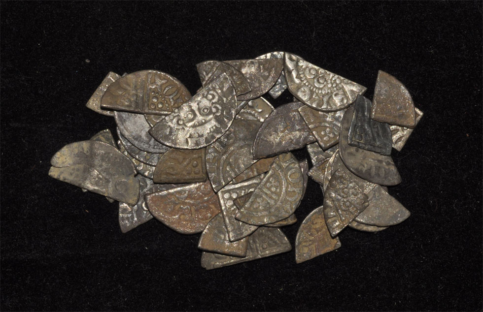Group of Medieval Cut Halfpennies and Farthings [42