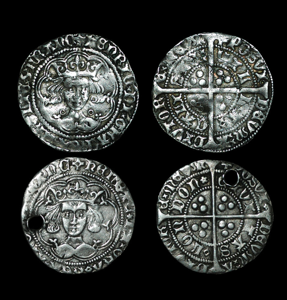 Henry VI - Annulet and Rosette/Mascle Groats - Calais, London