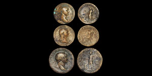 Trajan - Sestertius and Dupondii Group [3]