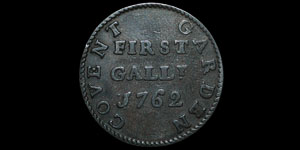 Theatre Token - Theatre Royal, Covent Garden - 1762