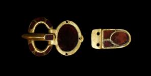 Early Medieval - Gold and Garnet Belt Set