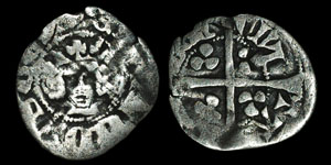 Edward III - Contemporary Forgery - Halfpenny