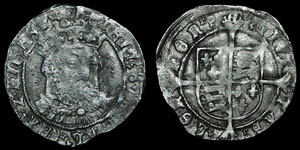 Henry VIII Posthumous - Facing Groat - Southwark