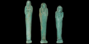 Egypt - Three Shabti Figurines