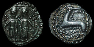 British Anglo-Saxon - Series N, Type 41b  - Sceatta