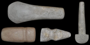 Prehistoric - North America - Two Hoes and Two Axes