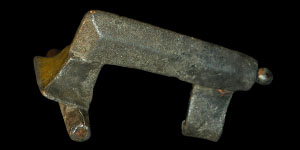 Silver-Gilt Roman Knee Brooch