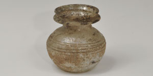 Roman - Eastern Mediterranean Green Glass Jar