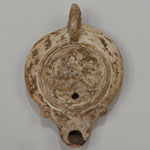 Roman - Oil Lamp - Charioteer in Biga