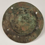 Celtic Iron Age - Inscribed Bronze Shield Boss