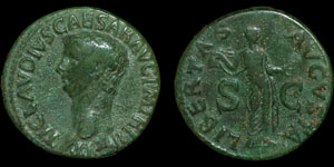 Roman Empire - Claudius - AE As