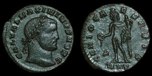 Roman Empire - Maximinus II - AE Follis