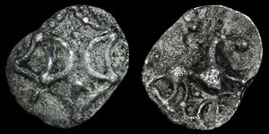British Celtic - Iceni - Ecen - Silver Half Unit