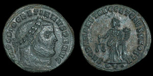 Roman Empire - Diocletian- AE Follis