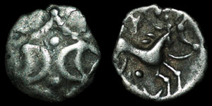 British Celtic - Iceni - ECEN - Silver Half Unit