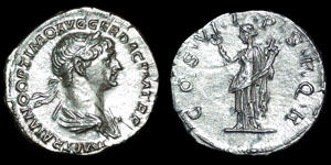 Roman Empire - Trajan - Denarius