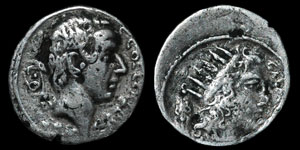 Roman Republic - C. Coelius Caldus - AR Denarius