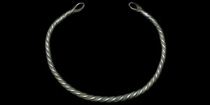 Early Medieval - Baltic Twisted Silver Torc