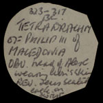 Greece - Macedonia - Philip III - Tetradrachm