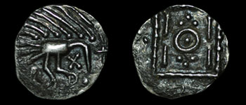 British Anglo-Saxon - Variety K - Sceatta