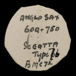 British Anglo-Saxon - Variety K - Sceatta