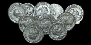 Roman Empire - Ten Silver Antoniniani