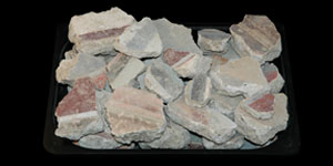 Roman - Forty pieces of Decorated Wall Plaster