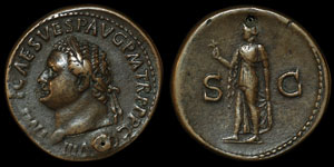 Roman Empire - Titus - Sestertius