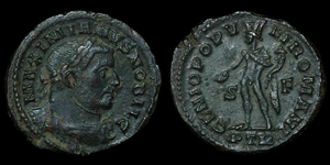 Roman Empire - Galerius Maximian - AE Follis