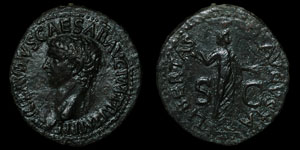 Roman Empire - Claudius - AE As