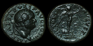Roman Empire - Vespasian - AE As