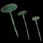 Bronze Age - Three Large Headed Pins