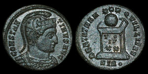Roman Empire - Constantine I - AE Follis
