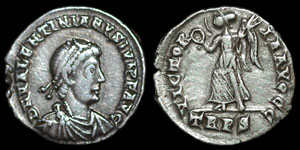 Roman Empire - Valentinian II - Siliqua