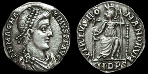 Roman Empire - Magnus Maximus - Siliqua