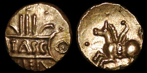 British Celtic - Tasciovanus - Quarter Stater